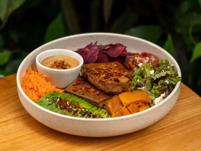 Sweet Tofu Glaze Bowl
